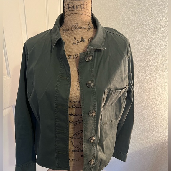 Cabi Crossroads Jacket #5298 Olive NWOT - Picture 4 of 7